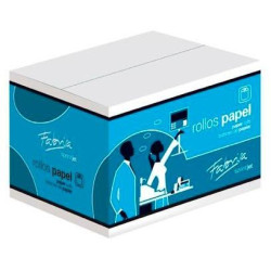 (16155) FABRISA ROLLO ELECTRA - PAPEL OFFSET DE ALTA BLANCURA - 60GR./M2 - 37MMX70MM - MANDRIL 12MM - 10 UD.-