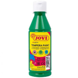 (50219) JOVI TÉMPERA LÍQUIDA VERDE OSCURO BOTELLA DE 250ML