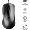 (23733) TRUST RATÓN CARVE CABLE USB 1200DPI AMBIDIESTRO 3 BOTONES NEGRO