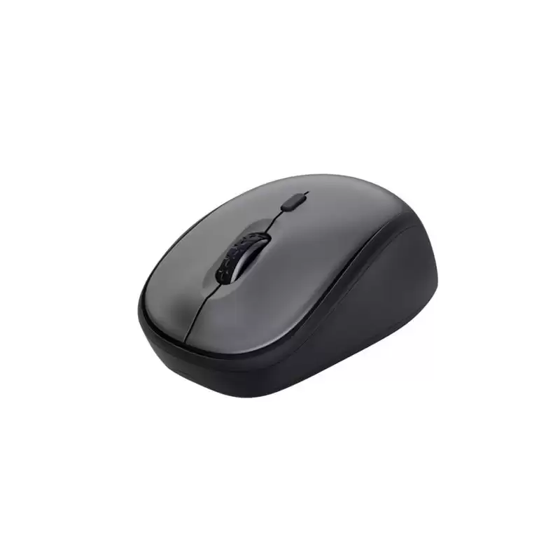 (24549) TRUST RATÓN OPTICO INALAMBRICO YVI+ ECO 1600 DPI AJUSTABLE NEGRO