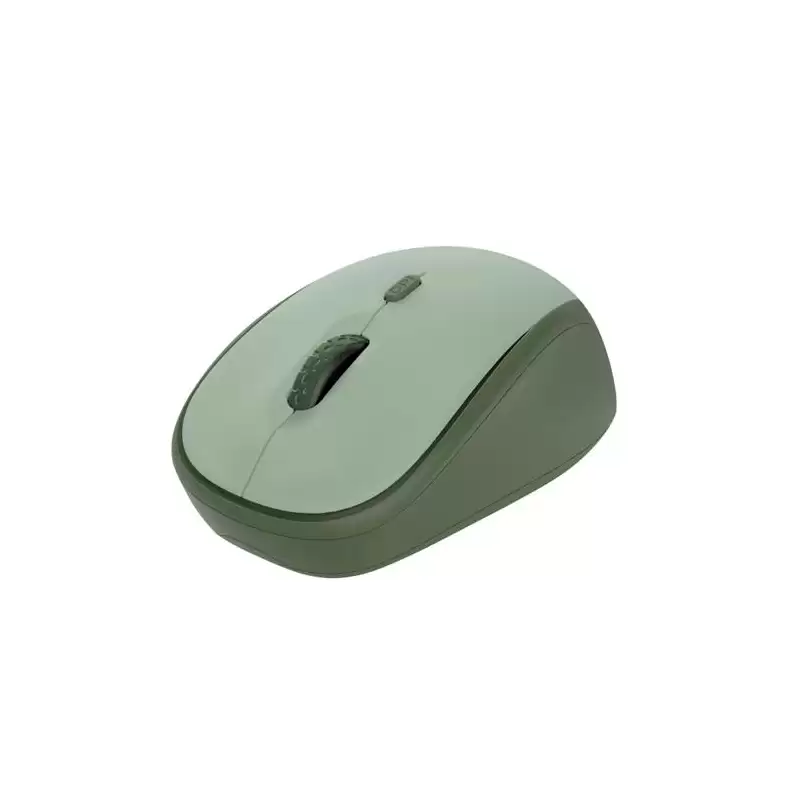 (24552) TRUST RATÓN OPTICO INALAMBRICO YVI+ ECO 1600 DPI AJUSTABLE VERDE