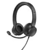 (25088) TRUST AURICULARES AYDA ESTÉREO CABLE USB CON MICRÓFONO AJUSTABLE NEGRO