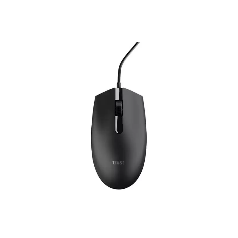 (25295) TRUST RATÓN TM-101 CABLE USB 1200DPI AMBIDIESTRO 3 BOTONES NEGRO