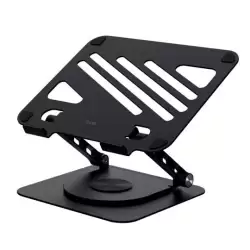 (25482) TRUST SOPORTE PARA PORTATIL ZEFF PLEGABLE GIRATORIO 16" NEGRO