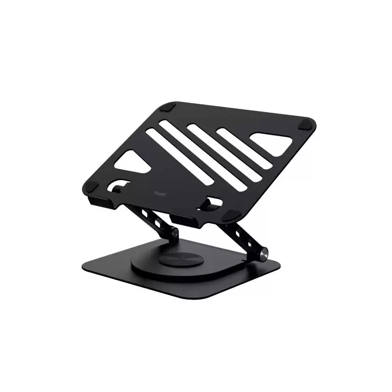 (25482) TRUST SOPORTE PARA PORTATIL ZEFF PLEGABLE GIRATORIO 16" NEGRO