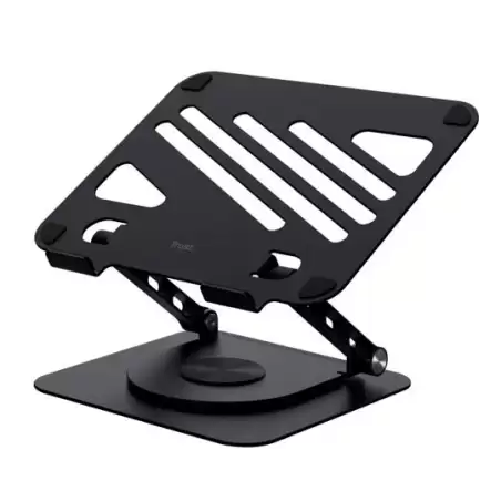 (25482) TRUST SOPORTE PARA PORTATIL ZEFF PLEGABLE GIRATORIO 16" NEGRO