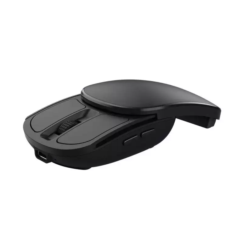 (25733) TRUST RATÓN INALÁMBRICO ZYLO RECARGABLE 2400 DPI AJUSTABLE PLEGABLE NEGRO