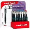 (182634918) UNIBALL ROLLERBALL JETSTREAM SPORT SXN-150E RETRÁCTIL 1.0MM COLORES ROJO-NEGRO-AZUL EXPOSITOR 36 UD