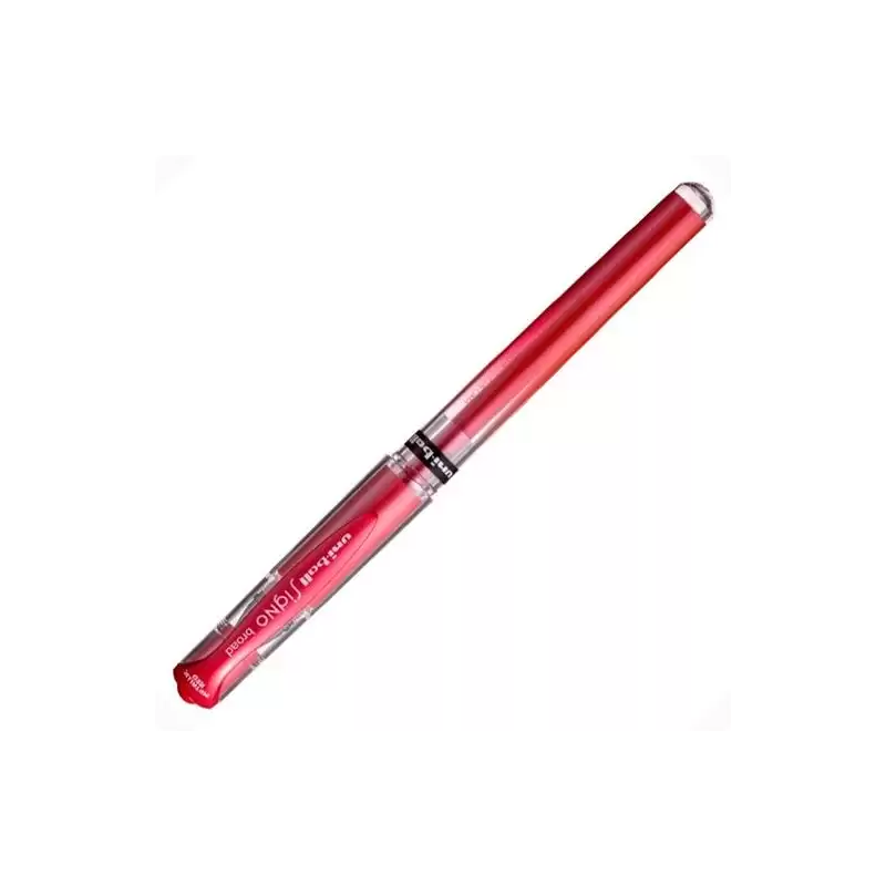 (218933000) UNIBALL ROLLERBALL SIGNO BROAD UM-153 1.0MM ROJO METÁLICO