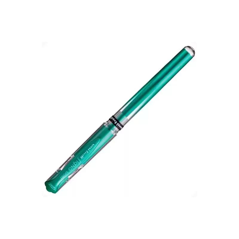 (218941000) UNIBALL ROLLERBALL SIGNO BROAD UM-153 1.0MM VERDE METÁLICO