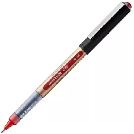(246975000/315358000) UNIBALL ROLLERBALL EYE BROAD UB-150-10E 1.0MM ROJO CAJA 12 UD