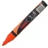 (264630000/140038000) UNIBALL MARCADOR DE TIZA LÍQUIDA CHALK PWE-5M NARANJA FLÚOR CAJA 6 UD