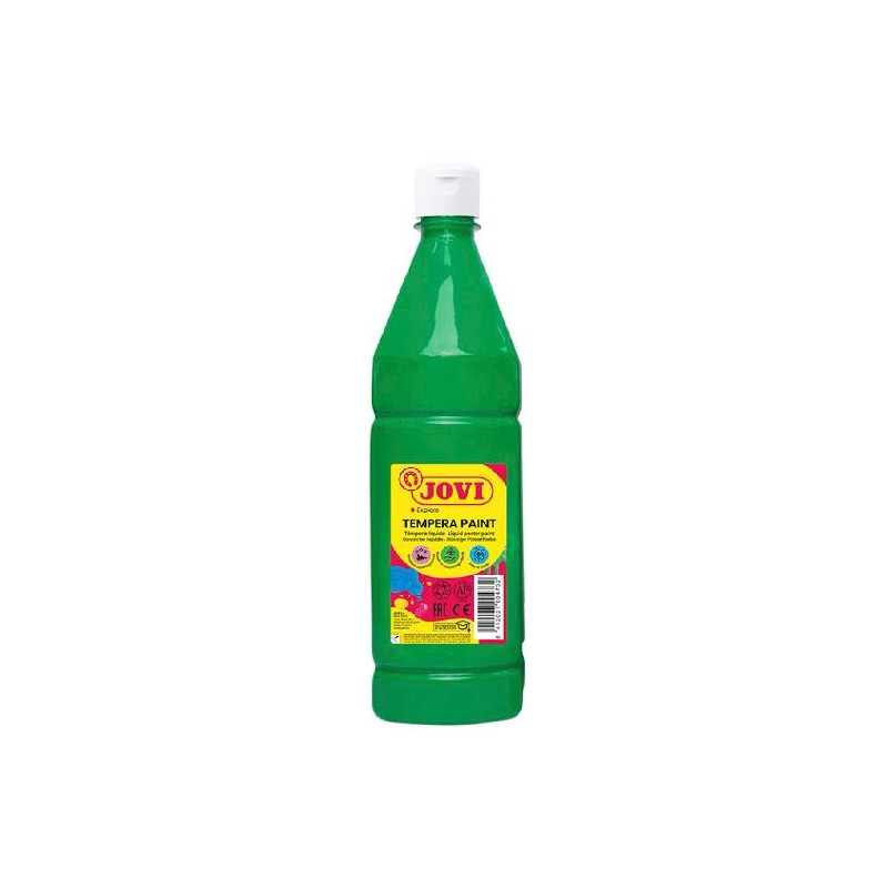 (51117) JOVI TÉMPERA LÍQUIDA PAINT VERDE MEDIO BOTELLA 1000ML