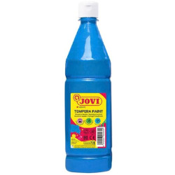 (51121) JOVI TÉMPERA LÍQUIDA PAINT AZUL CYAN BOTELLA 1000ML