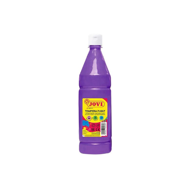 (51123) JOVI TÉMPERA LÍQUIDA PAINT VIOLETA BOTELLA 1000ML