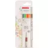 (302422263) UNIBALL EMOTT ROTULADORES DE ESCRITURA Y DIBUJO COLORES NATURALEZA ESTUCHE 5 UD