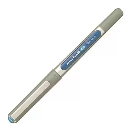 (315218000) UNIBALL ROLLERBALL EYE FINE UB-157E 0.7MM AZUL CLARO CAJA 12 UD