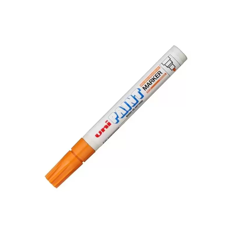 (545517000) UNIBALL MARCADOR PERMANENTE PAINT MARKER PX-20(L) NARANJA