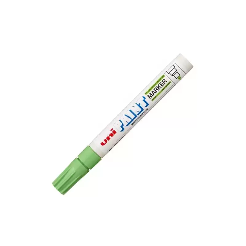 (545525000) UNIBALL MARCADOR PERMANENTE PAINT MARKER PX-20(L) VERDE CLARO