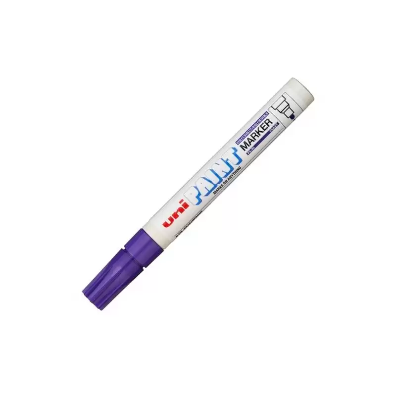 (545566000) UNIBALL MARCADOR PERMANENTE PAINT MARKER PX-20(L) VIOLETA