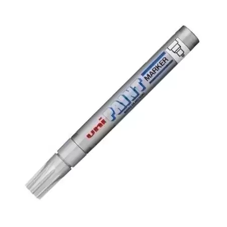 (545632000) UNIBALL MARCADOR PERMANENTE PAINT MARKER PX-20(L) PLATA