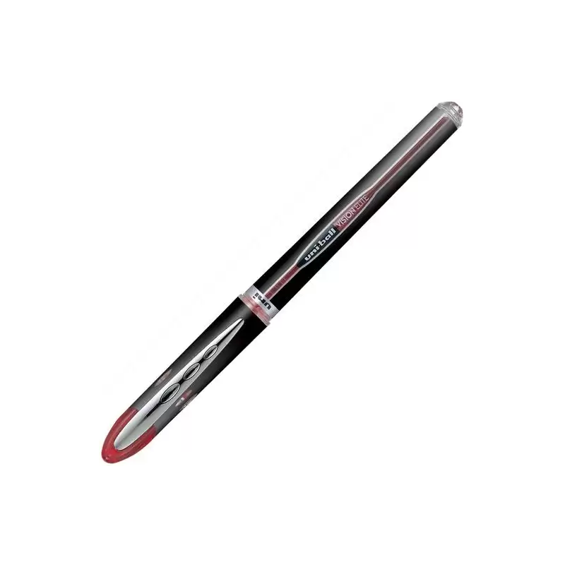 (701839000) UNIBALL ROLLERBALL VISION ELITE MICRO UB-205 0.5MM ROJO CAJA 12 UD