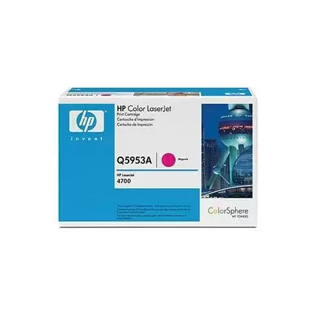 (Q5953A) HP TONER MAGENTA LASERJET COLOR 4700 - 643 A