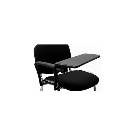 (ACCKTDAF1) UNISIT REPOSABRAZOS CON MESITA ESCRITORIO PARA SILLA CONFIDENTE DADO NEGRO