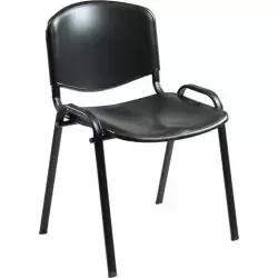 (D5PS/NE) UNISIT SILLA CONFIDENTE DADO PLASTICO NEGRA
