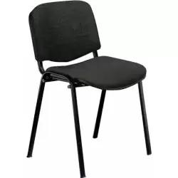 (D5S/EN) UNISIT SILLA CONFIDENTE DADO TAPIZADA NEGRA