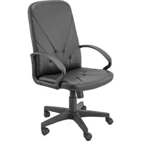 (DNP/KN) UNISIT SILLÓN DIRECCION DANTE CUERO NEGRO
