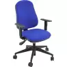 (SISY/BR/EB) UNISIT SILLA ADMINISTRATIVA SINCRO SIMPLE AZUL REPOSABRAZOS AJUSTABLES