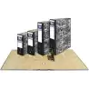 (093879) UNISYSTEM ARCHIVADOR PALANCA NOVOCLAS 65MM FOLIO RADO CARTÓN FORRADO NEGRO
