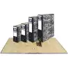(93779) UNISYSTEM ARCHIVADOR PALANCA NOVOCLAS 65MM FOLIO CARTÓN FORRADO NEGRO