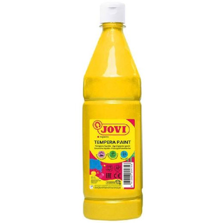 (51102) JOVI TÉMPERA LÍQUIDA PAINT AMARILLO BOTELLA 1000ML