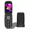 (ASTROFLIP4G-NEGRO) VOLFEN TELEFONO MOVIL ASTRO FLIP 4G PANTALLA XXL TIPO CHONCHA NEGRO