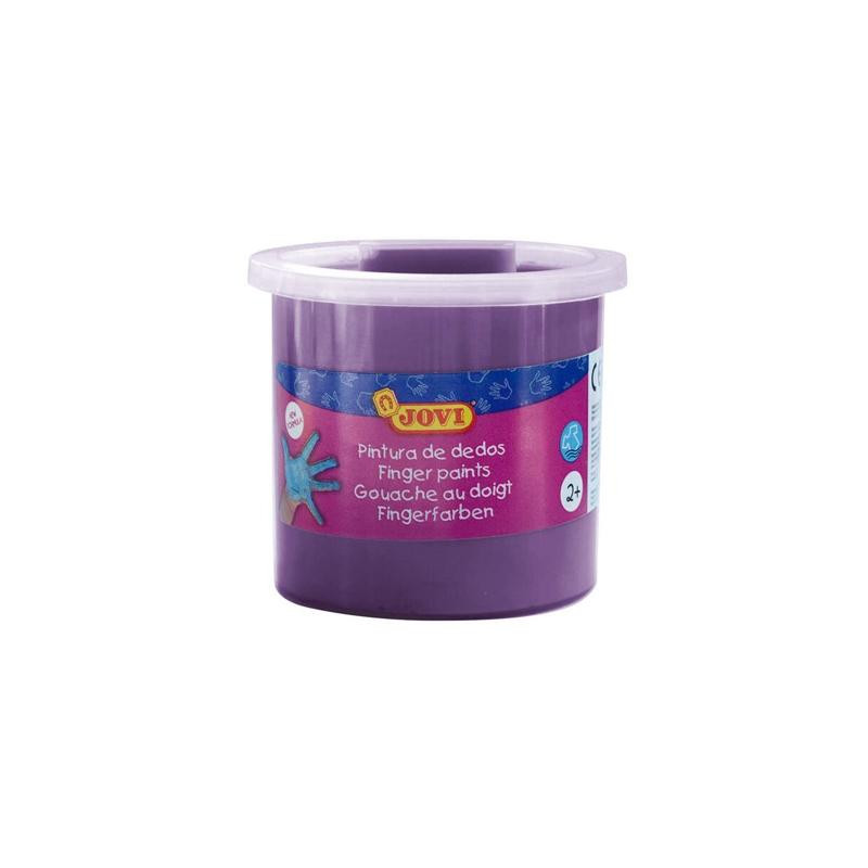 (56023) JOVI ESTUCHE 5 BOTES PINTURA DE DEDOS 125ML VIOLETA