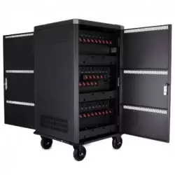(CHGCT33-1E) CARRO DE CARGA  INTELIGENTE 33 BASES PARA PORTATILES Y TABLET DE HASTA 17"