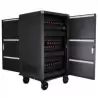 (CHGCT33-1E) CARRO DE CARGA  INTELIGENTE 33 BASES PARA PORTATILES Y TABLET DE HASTA 17"