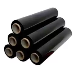 (00003) FILM DE PALETIZAR ROLLO 23 MICRAS 2KG 500MM ANCHO NEGRO