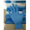 (1111M) GUANTES DE NITRILO SIN POLVO TALLA M AZUL CAJA -100U-