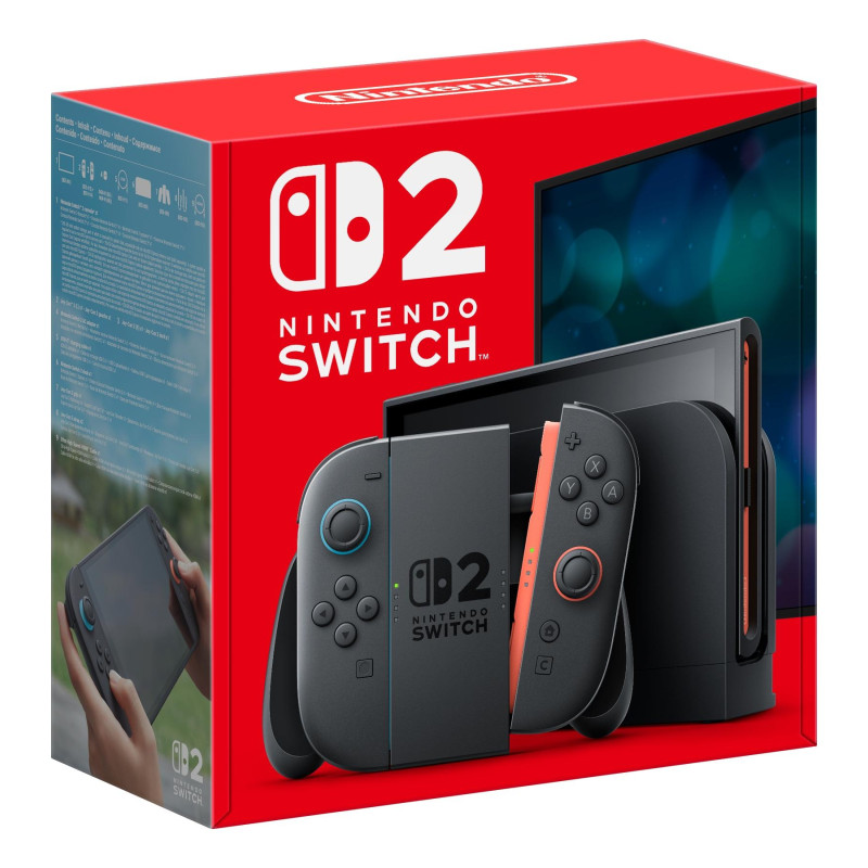 (10015151) NINTENDO SWITCH 2 256GB PANTALLA TACTIL WIFI NEGRO