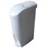 (38979) CONTENEDOR HIGIÉNICO FEMENINO CON PEDAL 18L BLANCO