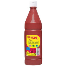 (51112) JOVI TÉMPERA LÍQUIDA PAINT MARRÓN BOTELLA 1000ML