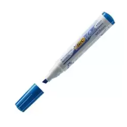 (904947) VELLEDA MARCADOR PIZARRA BLANCA ECOLUTIONS 1751 PUNTA BISELADA AZUL CAJA 12 UD