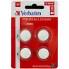 (49531) VERBATIM PILAS PLANAS DE LITIO 3V - CR2016 (4 PACK)