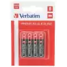(49920) VERBATIM PILAS ALCALINAS AAA - LR03- PACK 4 UDS