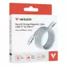 (31852) VERBATIM CABLE MAGNETICO TIPO USB-C/M - USB-C/M AZUL 60W 1