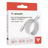 (31854) VERBATIM CABLE MAGNETICO TIPO USB-C/M - USB-C/M GRIS 100W 1