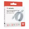 (31856) VERBATIM CABLE MAGNETICO TIPO USB-C/M - USB-C/M AZUL 100W 1